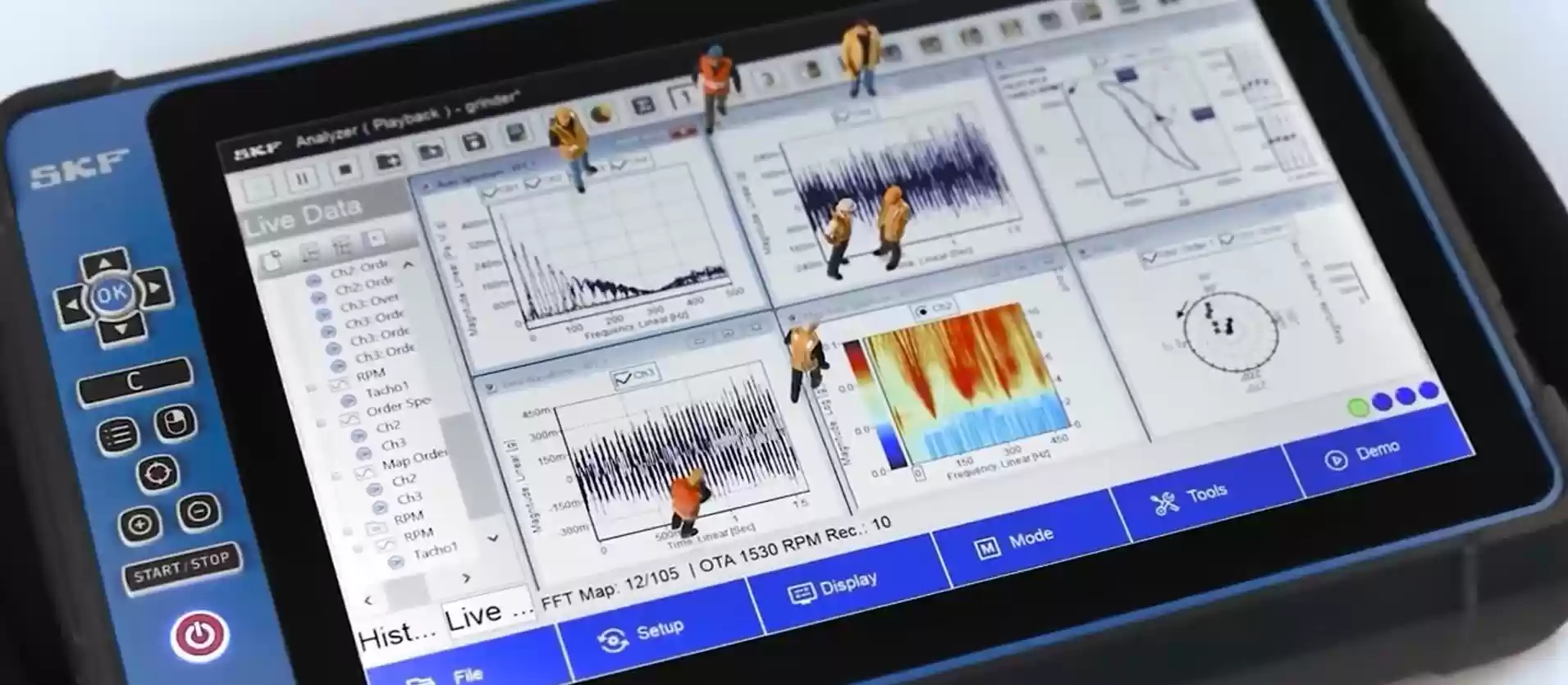 Conexiones de sensores en el nuevo Microlog dBX 90